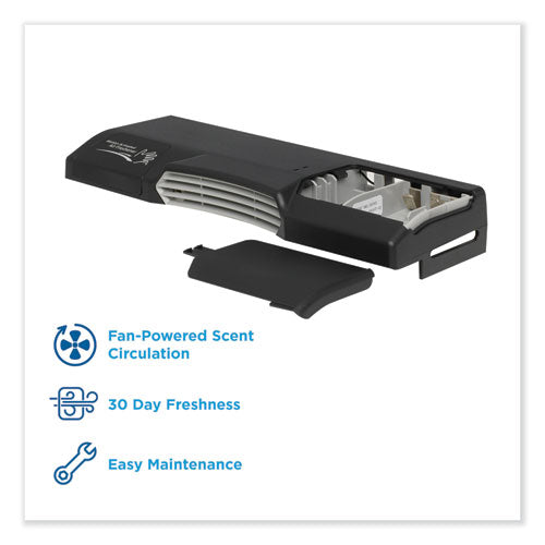 Georgia Pacific® Professional Activeaire Automated Freshener Dispenser For Compact Bath Tissue Dispenser, 10.63" X 2.88" X 3.75", Black freeshipping - TVN Wholesale