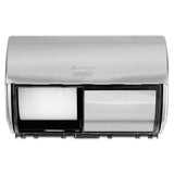 Georgia Pacific® Professional Compact Coreless Side-by-side 2-roll Dispenser, 10.13 X 6.75 X 7.13, Stainless freeshipping - TVN Wholesale