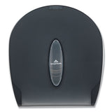 Georgia Pacific® Professional Jumbo Jr. Bathroom Tissue Dispenser, Single Roll, 10.6" X 5.4" X 11.3", Translucent Smoke freeshipping - TVN Wholesale