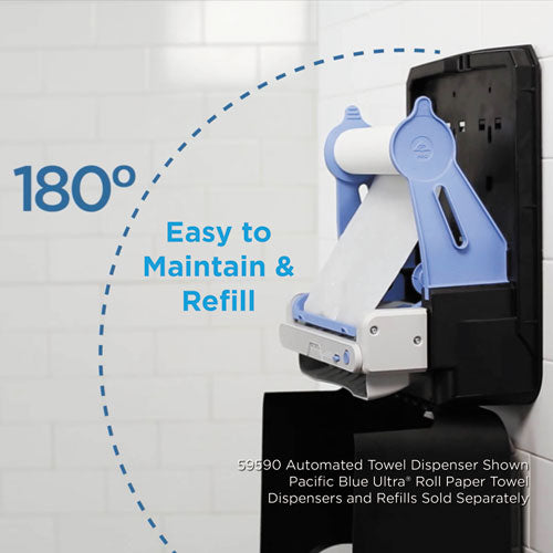 Georgia Pacific® Professional Pacific Blue Ultra Paper Towel Dispenser, Mechanical, 12.9 X 9 X 16.8, Black freeshipping - TVN Wholesale