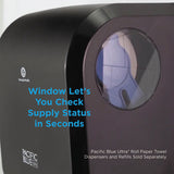 Georgia Pacific® Professional Pacific Blue Ultra Paper Towel Dispenser, Mechanical, 12.9 X 9 X 16.8, Black freeshipping - TVN Wholesale