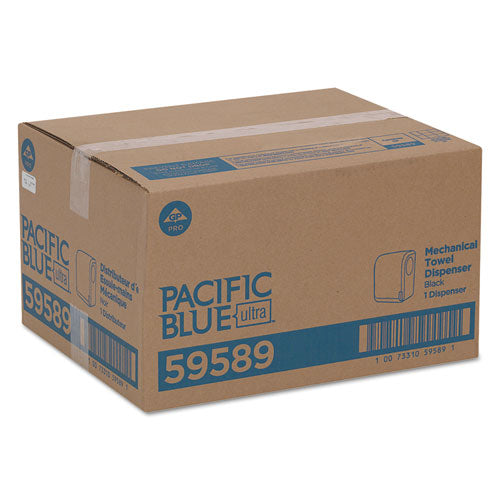 Georgia Pacific® Professional Pacific Blue Ultra Paper Towel Dispenser, Mechanical, 12.9 X 9 X 16.8, Black freeshipping - TVN Wholesale