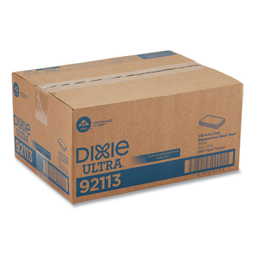Dixie® 1-6-fold Linen Replacement Towels, 13 X 17, White, 200-box, 4 Boxes-carton freeshipping - TVN Wholesale