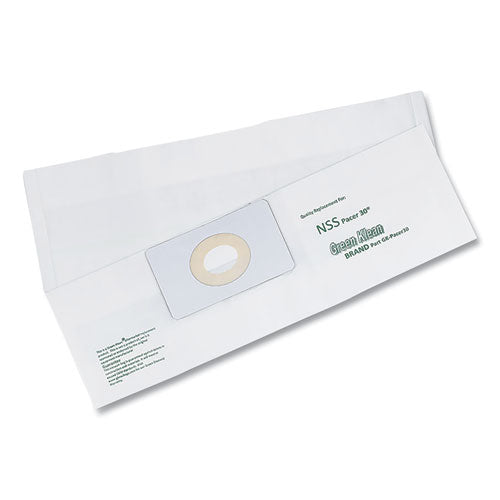 Green Klean® Replacement Vacuum Bags, Fits Nss Pacer 30, 3-pack freeshipping - TVN Wholesale