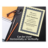 Great Papers!® Metallic Border Certificates, 11 X 8.5, Ivory-blue With Blue Border, 100-pack freeshipping - TVN Wholesale