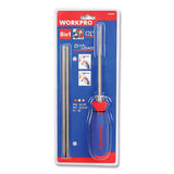 Workpro® Quickload Ql3 6-in-1 Driver, 3-16" And 1-4" Slotted, #1 And #2 Phillips, S1 And S2 Hex, 9" Shafts freeshipping - TVN Wholesale