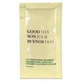Good Day™ Conditioning Shampoo, Fresh, 0.25 Oz Tube, 500-carton freeshipping - TVN Wholesale