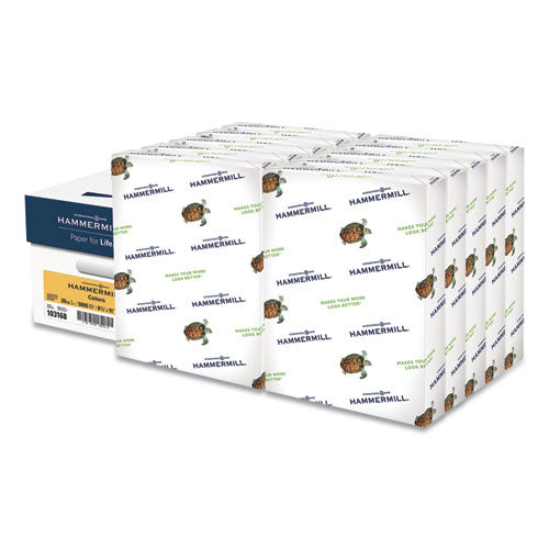 Hammermill® Colors Print Paper, 20lb, 8.5 X 11, Goldenrod, 500 Sheets-ream, 10 Reams-carton freeshipping - TVN Wholesale