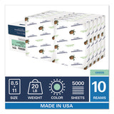 Hammermill® Colors Print Paper, 20lb, 8.5 X 11, Green, 500 Sheets-ream, 10 Reams-carton freeshipping - TVN Wholesale