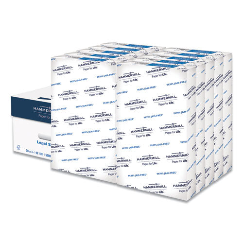 Hammermill® Copy Plus Print Paper, 92 Bright, 20 Lb, 8.5 X 14, White, 500 Sheets-ream, 10 Reams-carton freeshipping - TVN Wholesale