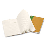 Moleskine® Evernote Soft Cover Journal With Smart Stickers, Quadrille Rule, Brown Kraft Cover, 5.5 X 3.5, 32 Sheets, 2-pack freeshipping - TVN Wholesale