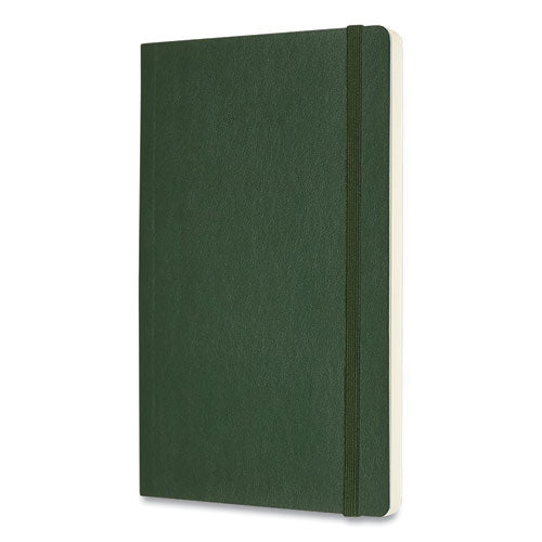 Moleskine® Classic Softcover Notebook, 1 Subject, Unruled, Myrtle Green Cover, 8.25 X 5, 96 Sheets freeshipping - TVN Wholesale