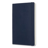 Moleskine® Classic Softcover Notebook, 1 Subject, Quadrille Rule, Sapphire Blue Cover, 8.25 X 5 freeshipping - TVN Wholesale