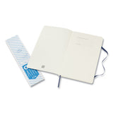 Moleskine® Classic Softcover Notebook, 1 Subject, Quadrille Rule, Sapphire Blue Cover, 8.25 X 5 freeshipping - TVN Wholesale