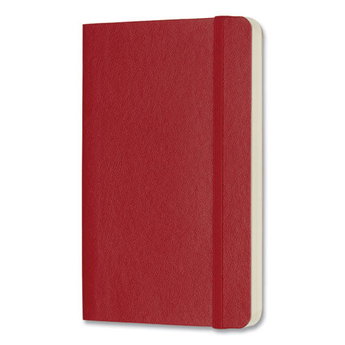 Moleskine® Classic Softcover Notebook, 1 Subject, Dotted Rule, Scarlet Red Cover, 5.5 X 3.5 freeshipping - TVN Wholesale