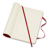 Moleskine® Classic Softcover Notebook, 1 Subject, Dotted Rule, Scarlet Red Cover, 5.5 X 3.5 freeshipping - TVN Wholesale