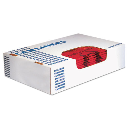 Heritage Healthcare Biohazard Printed Can Liners, 10 Gal, 1.3 Mil, 24" X 23", Red, 500-carton freeshipping - TVN Wholesale