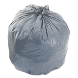 Heritage Low-density Can Liners, 33 Gal, 1.1 Mil, 33 X 39, Gray, 250-carton freeshipping - TVN Wholesale