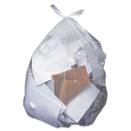 Heritage Low-density Can Liners, 40-45 Gal, 0.55 Mil, 40 X 46, Clear, 250-carton freeshipping - TVN Wholesale