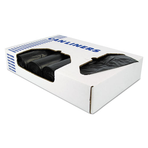 Heritage X-liner Reprocessed Liners, 60 Gal, 1.7 Mil, 38" X 58", Black, 100-carton freeshipping - TVN Wholesale