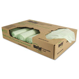 Heritage Biotuf Compostable Can Liners, 32 Gal, 1 Mil, 34" X 48", Green, 100-carton freeshipping - TVN Wholesale