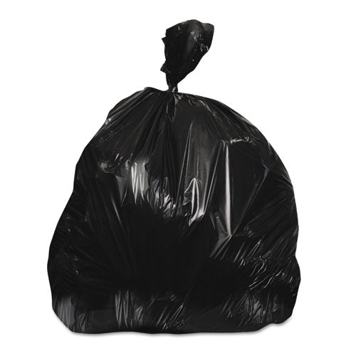 Heritage High-density Waste Can Liners, 45 Gal, 22 Microns, 48" X 40", Black, 150-carton freeshipping - TVN Wholesale