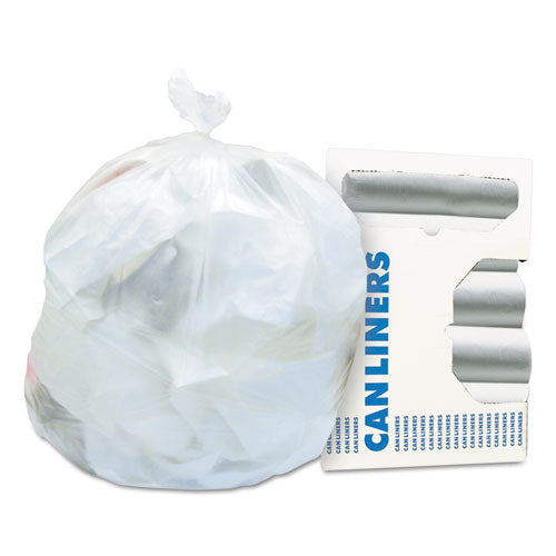 Heritage High-density Waste Can Liners, 56 Gal, 16 Microns, 43" X 48", Natural, 200-carton freeshipping - TVN Wholesale