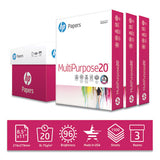 HP Papers Multipurpose20 Paper, 96 Bright, 20lb, 8.5 X 11, White, 500 Sheets-ream, 3 Reams-carton freeshipping - TVN Wholesale