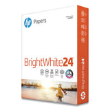 HP Papers Brightwhite24 Paper, 100 Bright, 24lb, 8.5 X 11, Bright White, 500-ream freeshipping - TVN Wholesale