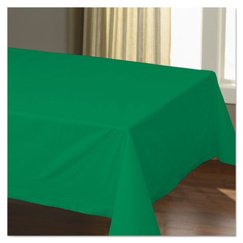 Hoffmaster® Cellutex Table Covers, Tissue-polylined, 54" X 108", Teal, 25-carton freeshipping - TVN Wholesale