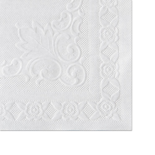Hoffmaster® Classic Embossed Straight Edge Placemats, 10 X 14, White, 1,000-carton freeshipping - TVN Wholesale