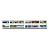 House of Doolittle™ Earthscapes Recycled Monthly Desk Pad Calendar, Motivational Photos, 22 X 17, Blue Binding-corners, 12-month (jan-dec): 2022 freeshipping - TVN Wholesale
