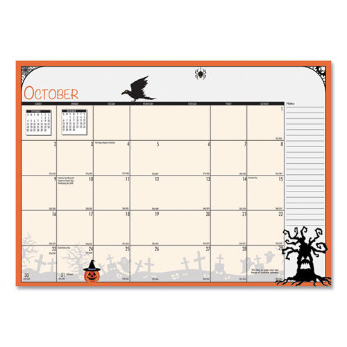 House of Doolittle™ Seasonal Monthly Planner, Seasonal Artwork, 10 X 7, Light Blue Cover, 12-month (jan To Dec): 2022 freeshipping - TVN Wholesale