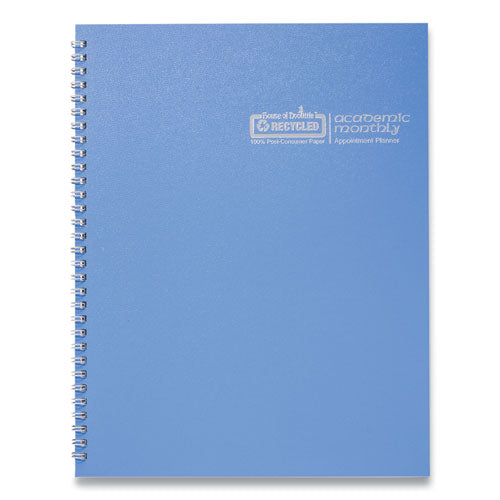 House of Doolittle™ Seasonal Monthly Planner, Seasonal Artwork, 10 X 7, Light Blue Cover, 12-month (july To June): 2021 To 2022 freeshipping - TVN Wholesale