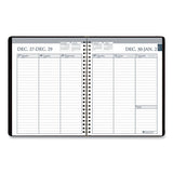 House of Doolittle™ Recycled Weekly Appointment Book Ruled Without Appointment Times, 8.75 X 6.88, Black Cover, 12-month (jan To Dec): 2022 freeshipping - TVN Wholesale