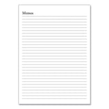 House of Doolittle™ Recycled Weekly Appointment Book Ruled Without Appointment Times, 8.75 X 6.88, Black Cover, 12-month (jan To Dec): 2022 freeshipping - TVN Wholesale