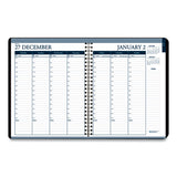 House of Doolittle™ Recycled Wirebound Weekly-monthly Planner, 11 X 8.5, Black Cover, 12-month (jan To Dec): 2022 freeshipping - TVN Wholesale