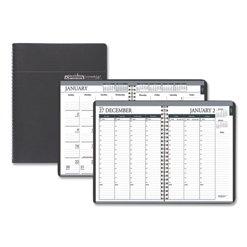 House of Doolittle™ Recycled Monthly Weekly 7 Day Planner, 8.75 X 6.88, Black Cover, 12-month (jan To Dec): 2022 freeshipping - TVN Wholesale