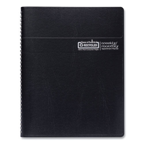 House of Doolittle™ Recycled Monthly Weekly 7 Day Planner, 8.75 X 6.88, Black Cover, 12-month (jan To Dec): 2022 freeshipping - TVN Wholesale