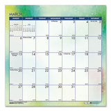 House of Doolittle™ Recycled Cosmos Tent Calendar, Cosmos Artwork, 6 X 6, White-blue-multicolor Sheets, 2022 freeshipping - TVN Wholesale
