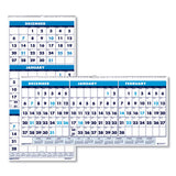 House of Doolittle™ Recycled Three-month Format Wall Calendar, Vertical Orientation, 8 X 17, White Sheets, 14-month (june To July): 2021 To 2022 freeshipping - TVN Wholesale