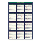 House of Doolittle™ Four Season Erasable Business-academic Recycled Wall Calendar, 24 X 37, 12-month(july-june):2021-2022, 12-month(jan-dec):2022 freeshipping - TVN Wholesale