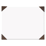 House of Doolittle™ 100% Recycled Doodle Desk Pad, Unruled, 50 Sheets, Refillable, 22 X 17, Brown freeshipping - TVN Wholesale