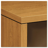 HON® 10500 Series Laminate Bookcase, Four-shelf, 36w X 13-1-8d X 57-1-8h, Harvest freeshipping - TVN Wholesale