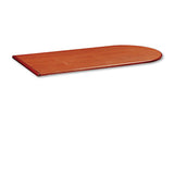HON® 10700 Series Peninsula With End Panel, Steel Support Column, 72w X 36d X 29.5h, Natural Maple freeshipping - TVN Wholesale