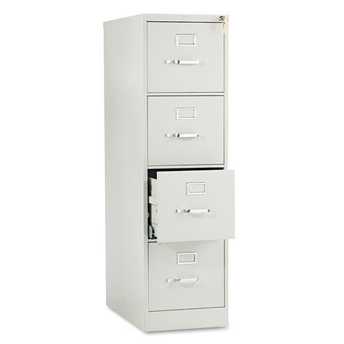 HON® 510 Series Vertical File, 4 Letter-size File Drawers, Putty, 15" X 25" X 52" freeshipping - TVN Wholesale