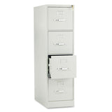 HON® 510 Series Vertical File, 4 Letter-size File Drawers, Putty, 15" X 25" X 52" freeshipping - TVN Wholesale