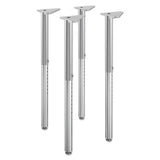 HON® Build Adjustable Post Legs, 22" To 34" High, 4-pack freeshipping - TVN Wholesale