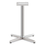 HON® Arrange X-leg Base For 42-48" Tops, 32w X 32d X 40h, Silver freeshipping - TVN Wholesale