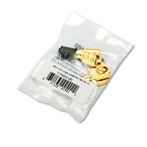 HON® Replacement Removable Lock Core Kit For Hon Locking File Cabinets And Pedestals, Brushed Chrome freeshipping - TVN Wholesale